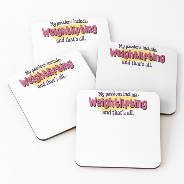 Item preview, Weightlifting is my passion - Funny Weightlifting Lover designed and sold by Watsonarts.