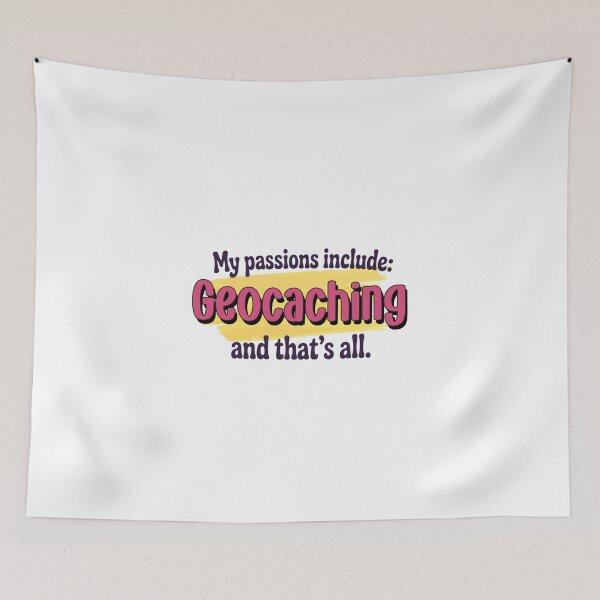 Item preview, Geocaching is my passion - Funny Geocaching Lover designed and sold by Watsonarts.