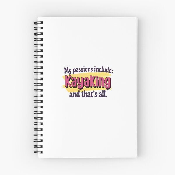 Item preview, Kayaking is my passion - Funny Kayaking Lover designed and sold by Watsonarts.