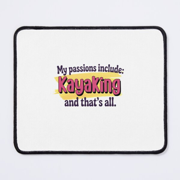 Item preview, Kayaking is my passion - Funny Kayaking Lover designed and sold by Watsonarts.