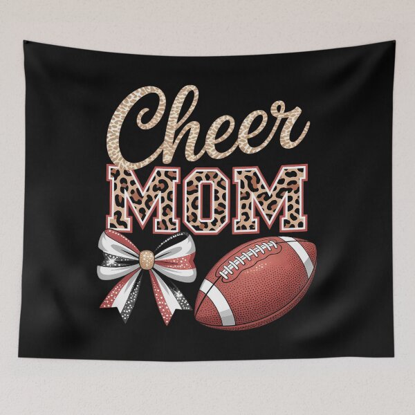 Item preview, Football Cheer Cheerleading Funny  Sport Support designed and sold by savrmiller.