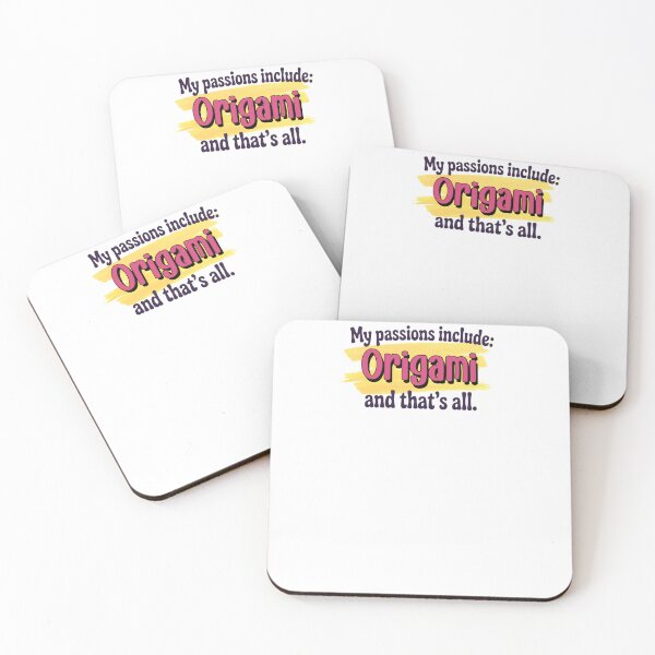 Item preview, Origami is my passion - Funny Origami Lover designed and sold by Watsonarts.