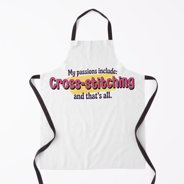 Item preview, Cross-stitching is my passion - Funny Cross-stitching Lover designed and sold by Watsonarts.