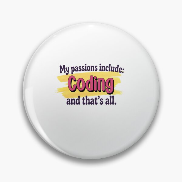 Item preview, Coding is my passion - Funny Coding Lover designed and sold by Watsonarts.