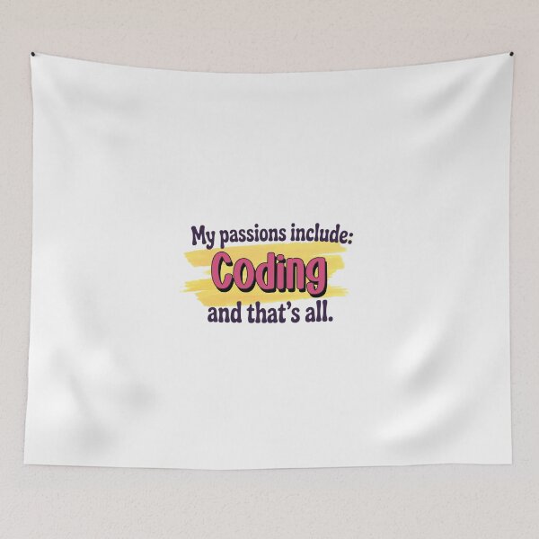 Item preview, Coding is my passion - Funny Coding Lover designed and sold by Watsonarts.