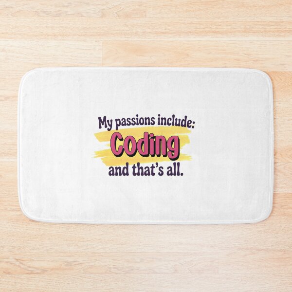 Item preview, Coding is my passion - Funny Coding Lover designed and sold by Watsonarts.