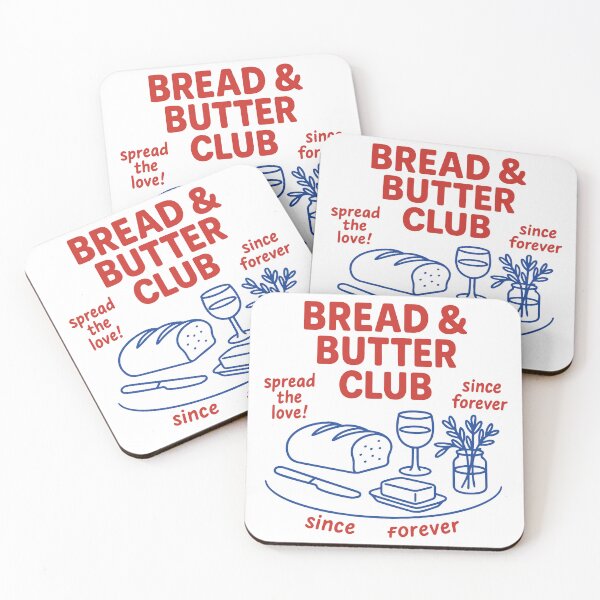 Item preview, Bread and Butter Club T-Shirt | Spread the Love Since Forever Tee | Cute Food Pun Shirt | Nostalgic Friendship Matching Tee | Toast & Butter Graphic Shirt designed and sold by PaintedPixels01.