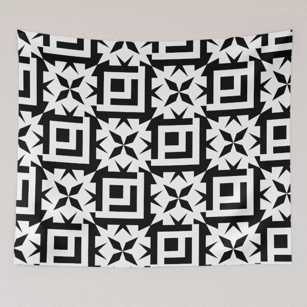 Item preview, Retro Art Deco Geometric Pattern 24.P06a.017.019 designed and sold by Space & Care - Art Deco GeoMetrica.