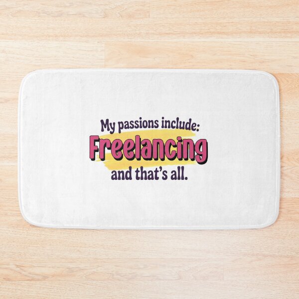 Item preview, Freelancing is my passion - Funny Freelancing Lover designed and sold by Watsonarts.