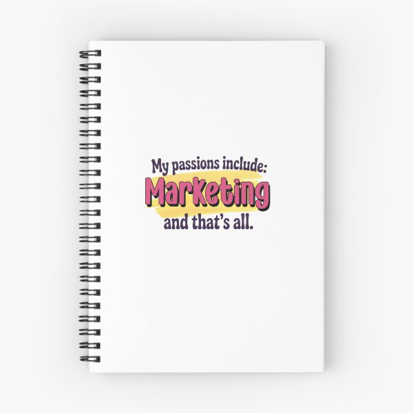Item preview, Marketing is my passion - Funny Marketing Lover designed and sold by Watsonarts.