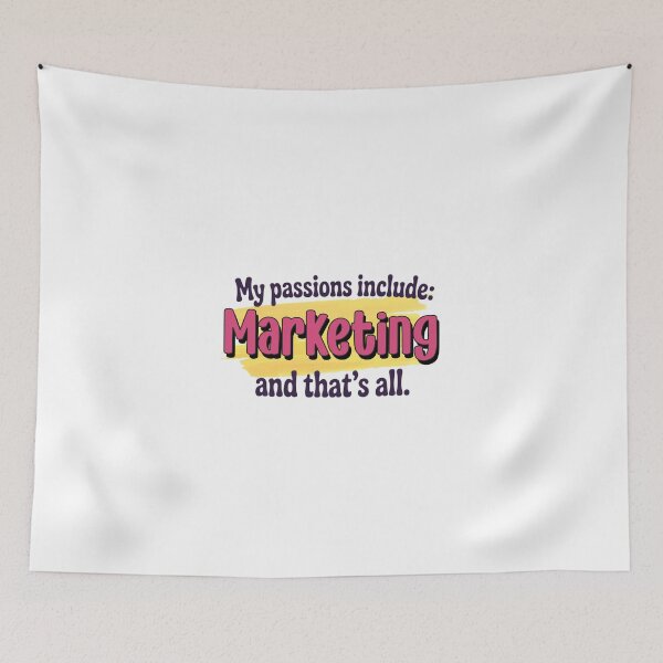 Item preview, Marketing is my passion - Funny Marketing Lover designed and sold by Watsonarts.