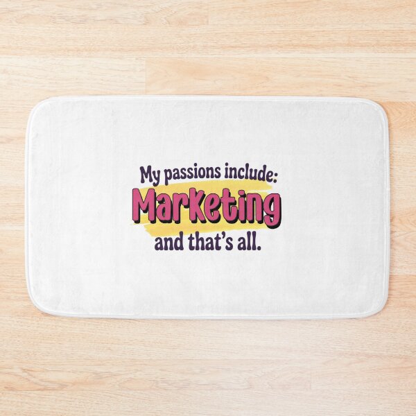 Item preview, Marketing is my passion - Funny Marketing Lover designed and sold by Watsonarts.