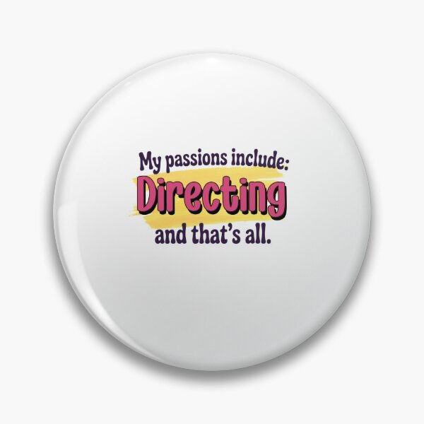 Item preview, Directing is my passion - Funny Directing Lover designed and sold by Watsonarts.