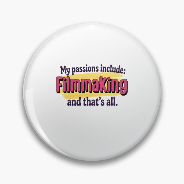 Item preview, Filmmaking is my passion - Funny Filmmaking Lover designed and sold by Watsonarts.