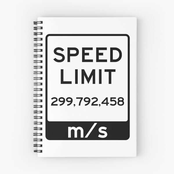 Item preview, Speed of light Speed limit Sign designed and sold by antauf.