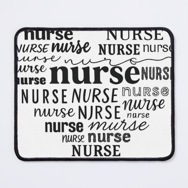 Item preview, Nurse Word Art Collage in Mixed Fonts designed and sold by haitrieuic96.