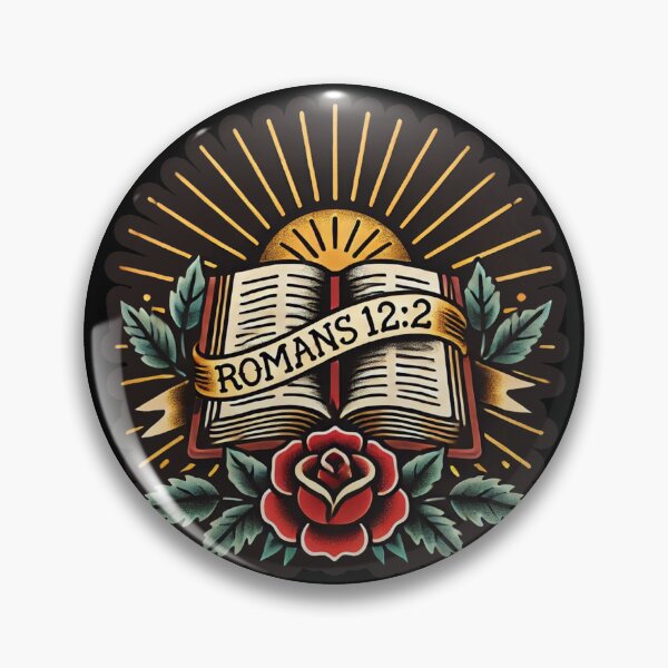 Item preview, Romans 12:2 – Renewed Mind Scripture Tattoo Design designed and sold by FollowTheLeader.