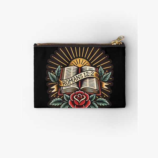 Item preview, Romans 12:2 – Renewed Mind Scripture Tattoo Design designed and sold by FollowTheLeader.