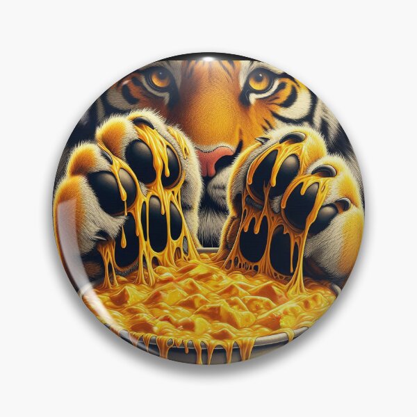 Item preview, Cheesy Tiger Paws designed and sold by nikkolaus.