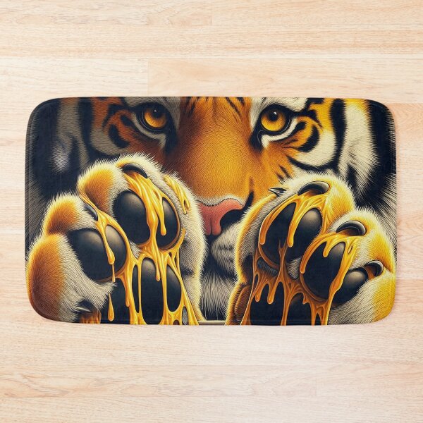 Item preview, Cheesy Tiger Paws designed and sold by nikkolaus.