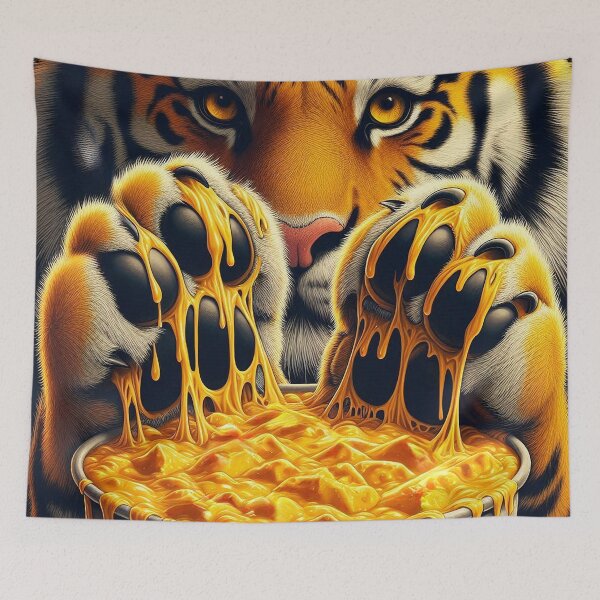 Item preview, Cheesy Tiger Paws designed and sold by nikkolaus.