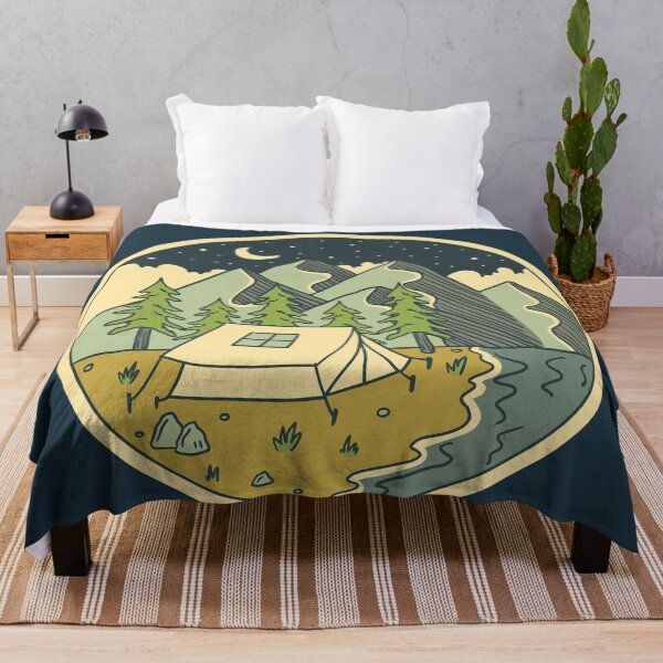Item preview, Camping night designed and sold by PeachyLitchi.