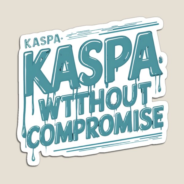 Item preview, Finality First Kaspa designed and sold by RadDeck.