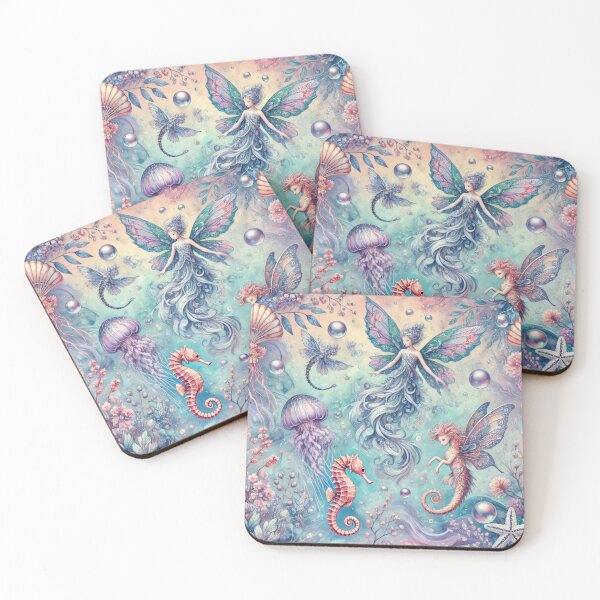 Item preview, Ocean Whimsy: Fairies of the Deep designed and sold by Oonward2021.