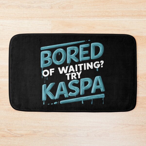 Item preview, Forkless Future Kaspa designed and sold by RadDeck.