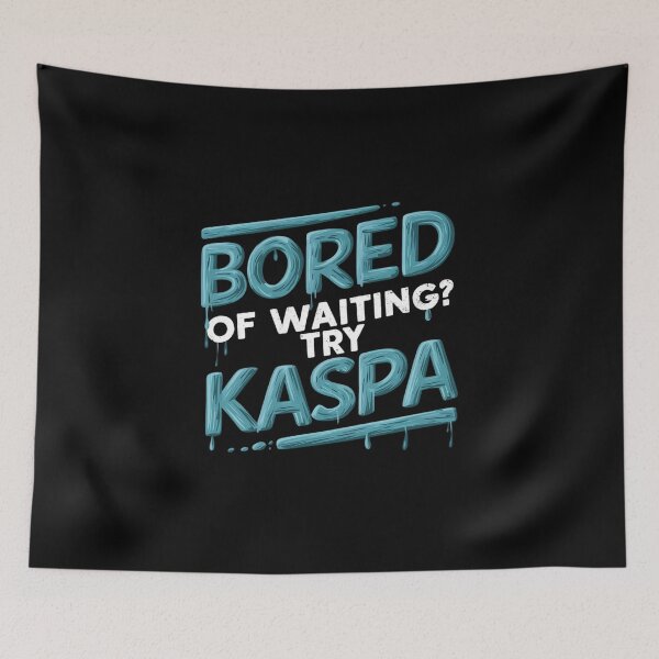 Item preview, Forkless Future Kaspa designed and sold by RadDeck.