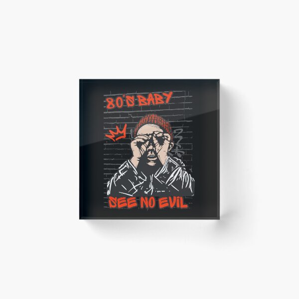 Item preview, 80'S SEE NO EVIL designed and sold by OneTwinVision.