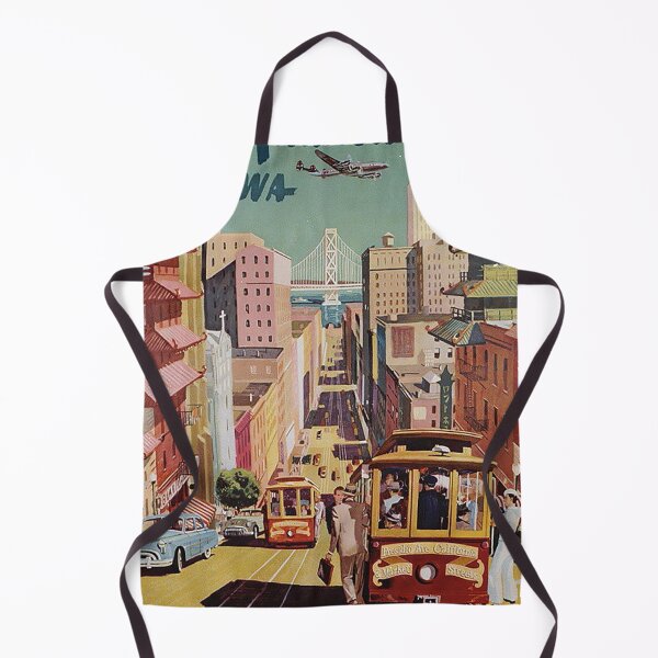 Item preview, Vintage San Francisco poster, Cable Car, vintage travel poster designed and sold by Nostrathomas66.