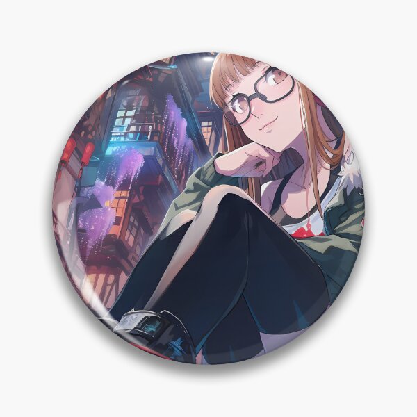 Item preview, Futaba Sakura Persona 5 Game Wisteria Moonlit Reflection Serenity designed and sold by juniorcastros.