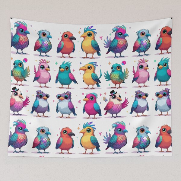 Item preview, Weird Birds The Pop-Eyed Birdie Bonanza! designed and sold by dcohea.