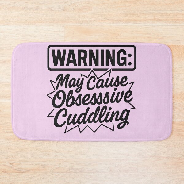 Item preview, warning may cause obsessive cuddling designed and sold by DumbPet.