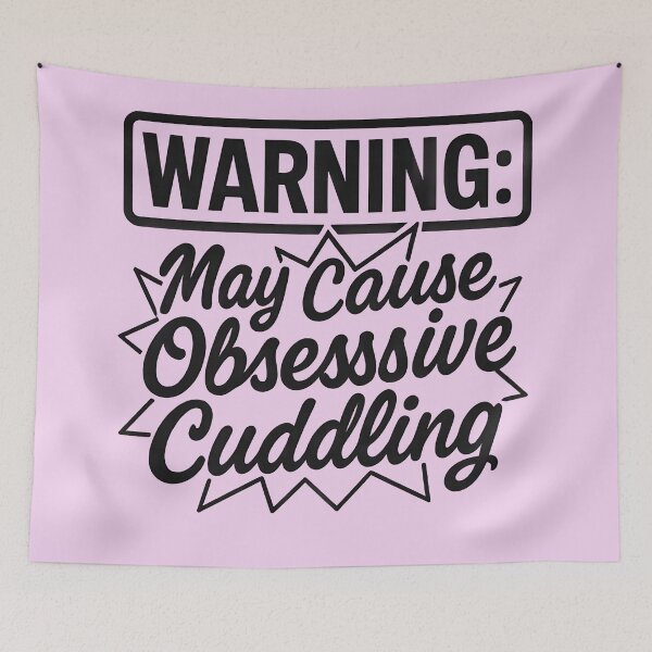 Item preview, warning may cause obsessive cuddling designed and sold by DumbPet.