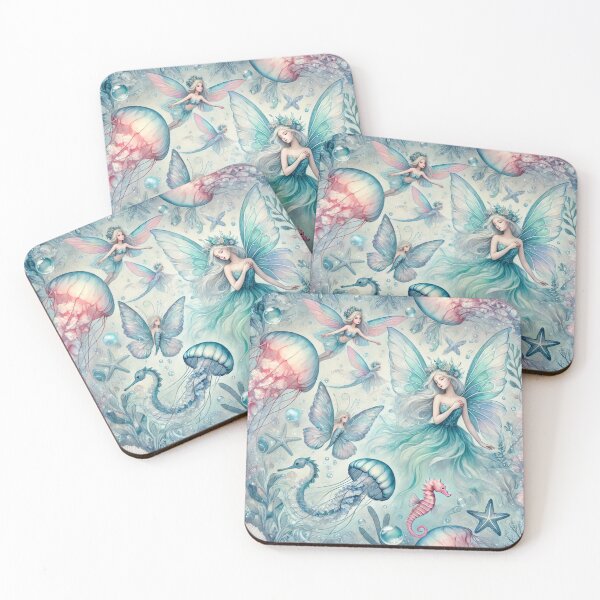 Item preview, Celestial Tides: Fairies Beneath the Moon designed and sold by Oonward2021.