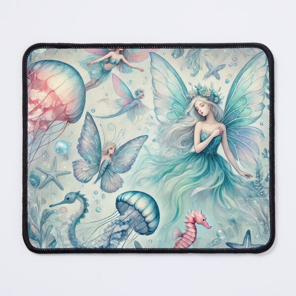 Item preview, Celestial Tides: Fairies Beneath the Moon designed and sold by Oonward2021.