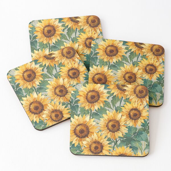 Item preview, Painted Sunflower designed and sold by CoolPixels.
