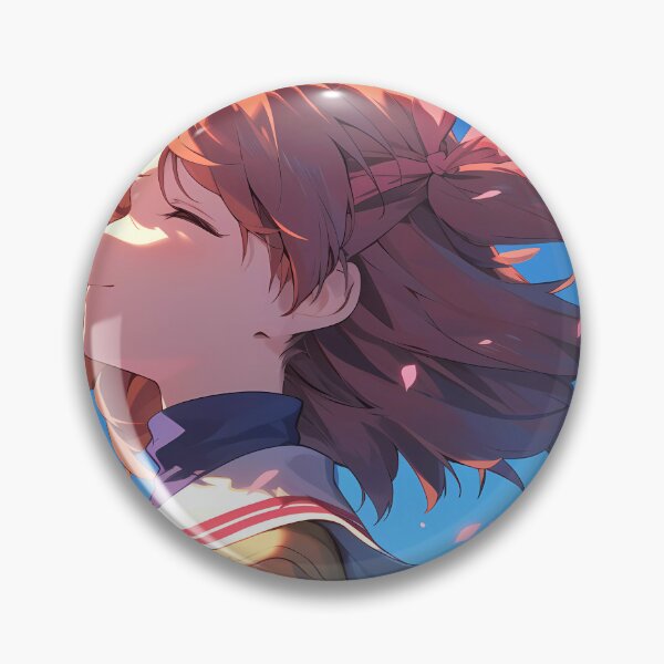 Item preview, Nagisa Furukawa Clannad Misaka Mikoto Railgun Anime Serene Smile School Uniform Sky Petals designed and sold by earlobejerk.