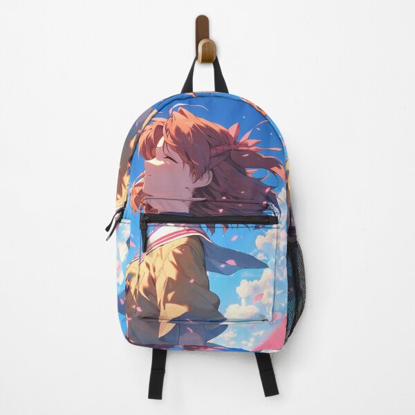 Item preview, Nagisa Furukawa Clannad Misaka Mikoto Railgun Anime Serene Smile School Uniform Sky Petals designed and sold by earlobejerk.