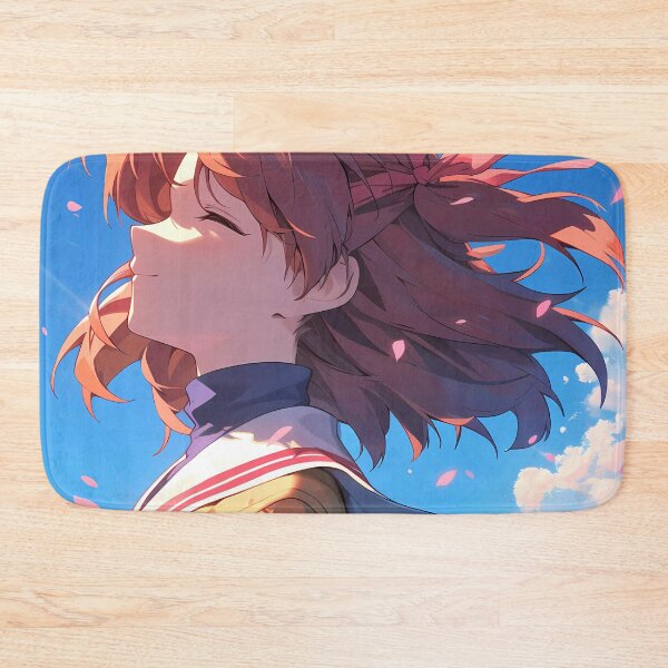 Item preview, Nagisa Furukawa Clannad Misaka Mikoto Railgun Anime Serene Smile School Uniform Sky Petals designed and sold by earlobejerk.