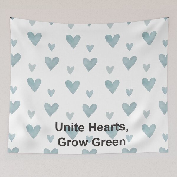 Item preview, Unite Hearts, Grow Green; Hearts for a Green Earth designed and sold by Creative-RE.