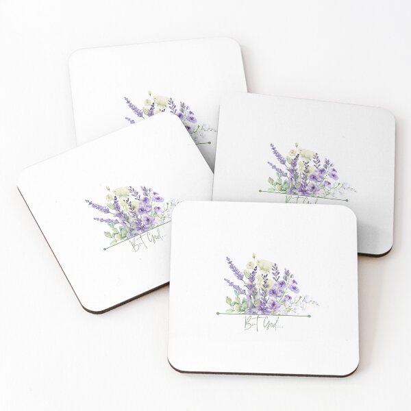 Item preview, But God… purple flowers designed and sold by TheCraftedLight.