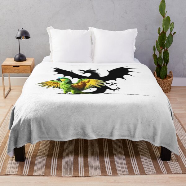 Item preview, Funny Screaming Yellow Naped Parrot Dragon Lover Meme designed and sold by Kimberley King Art King Art.