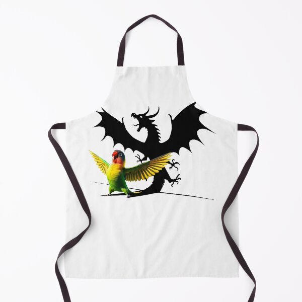 Item preview, Funny Screaming Yellow-collared Lovebird Parrot Dragon Lover Meme designed and sold by Kimberley King Art King Art.
