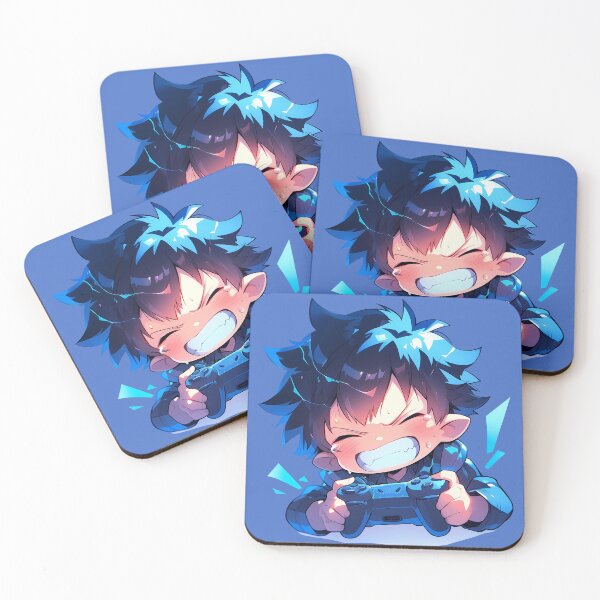 Item preview, Renzo Shima Blue Exorcist Anime Chibi Gaming Playful Spark designed and sold by juniorcastros.