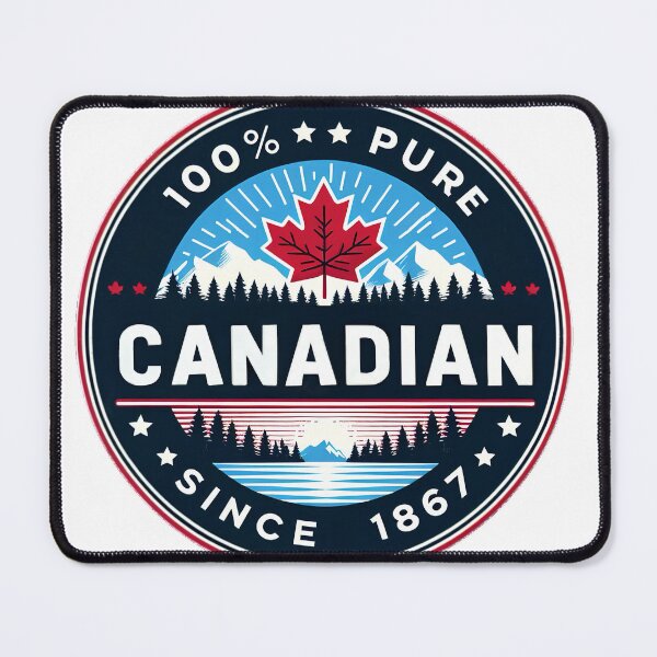 Item preview, 100% Canadian logo designed and sold by Ilikeiwantilove.