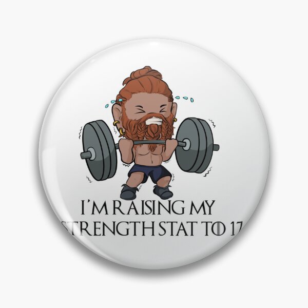 Item preview, Dwarf Raising Strength Stat designed and sold by kjmastersart.