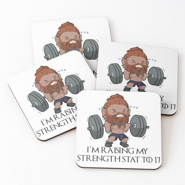 Item preview, Dwarf Raising Strength Stat designed and sold by kjmastersart.